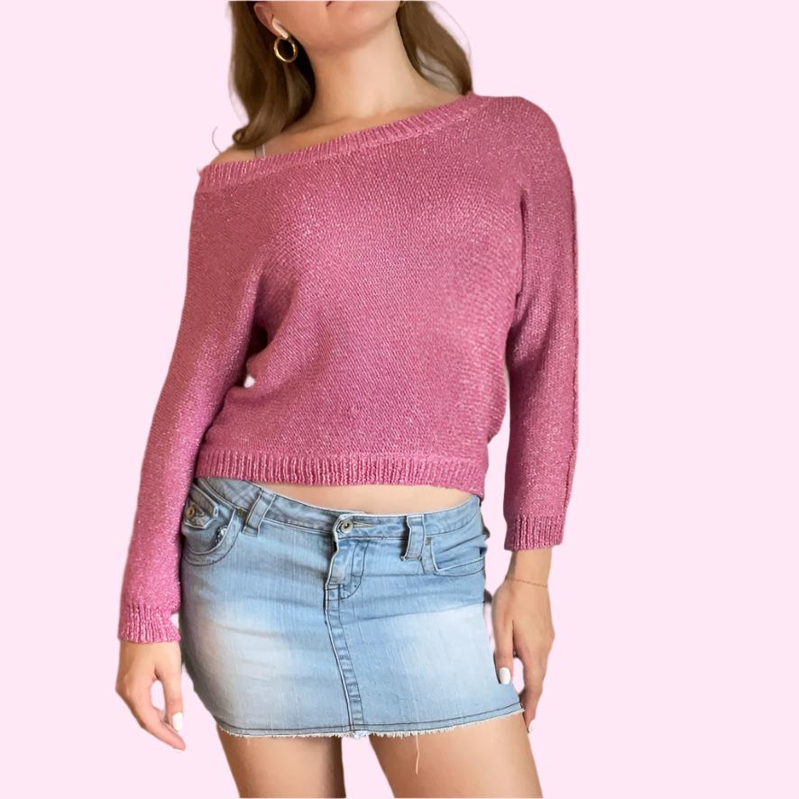 Vintage BCBGMaxazria Pink Sweater