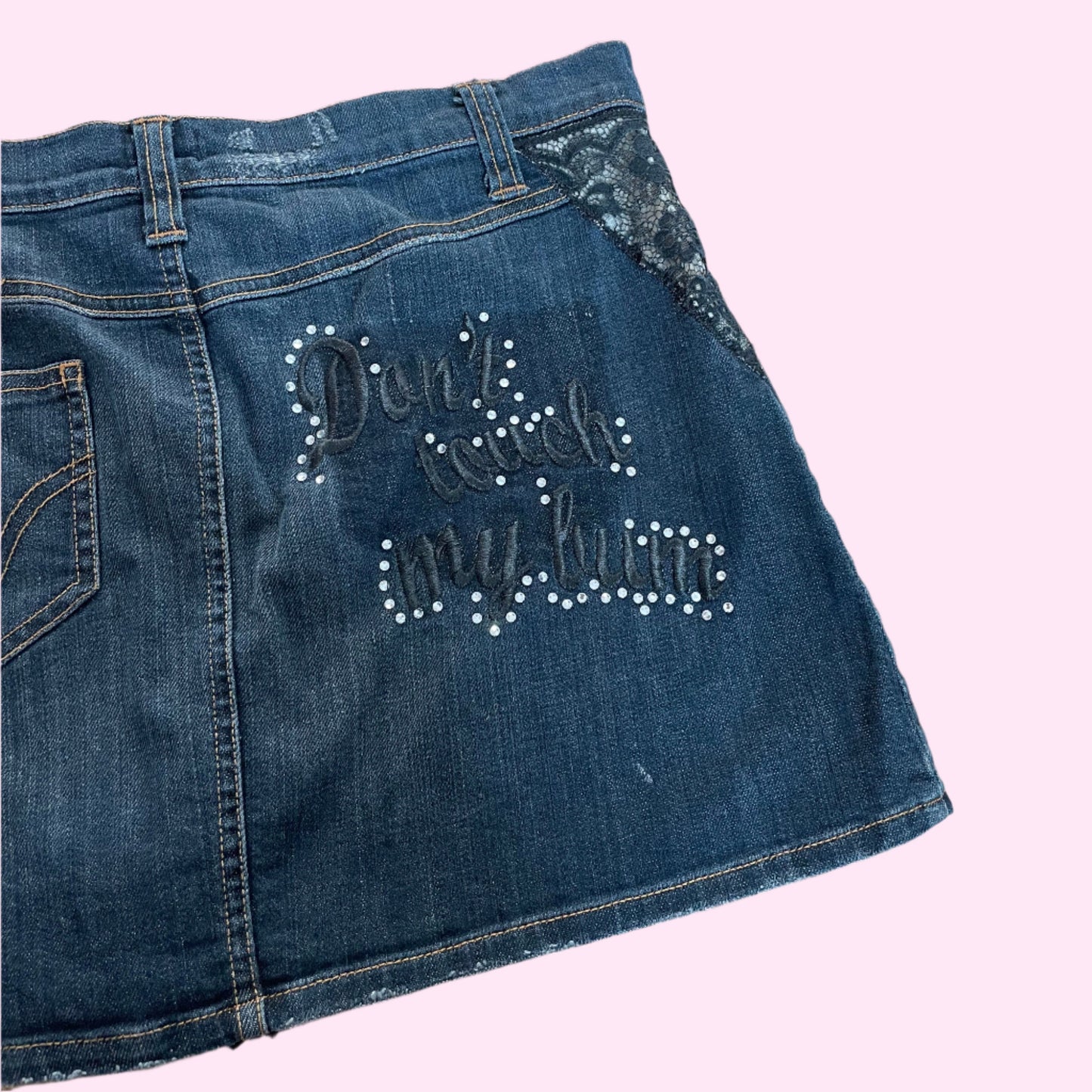 Vintage Dolce & Gabbana Denim Mini Skirt