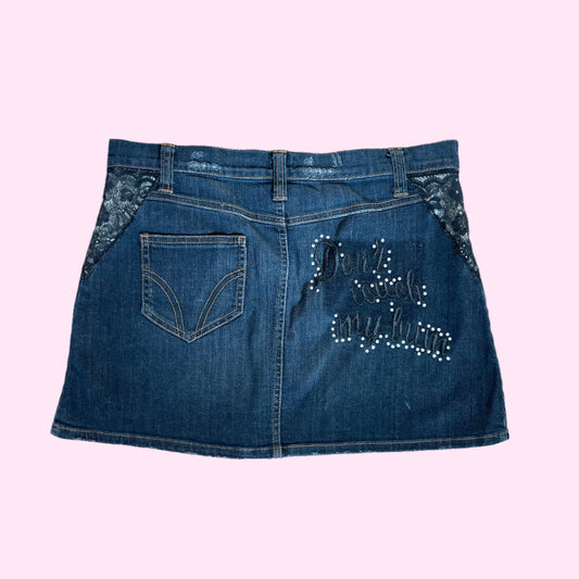 Vintage Dolce & Gabbana Denim Mini Skirt