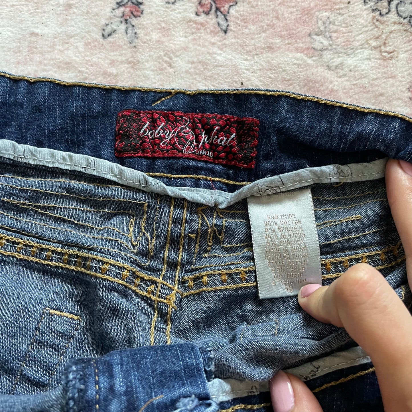 Vintage Baby Phat Denim Capris