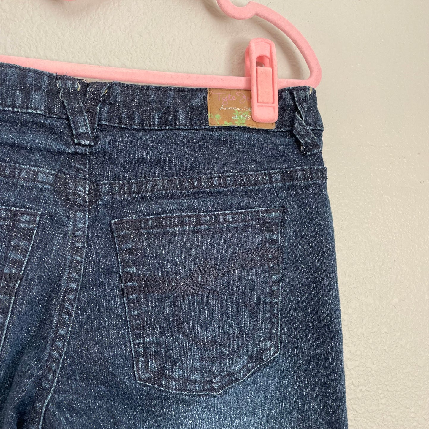 Vintage Sparkly Low Rise Jeans