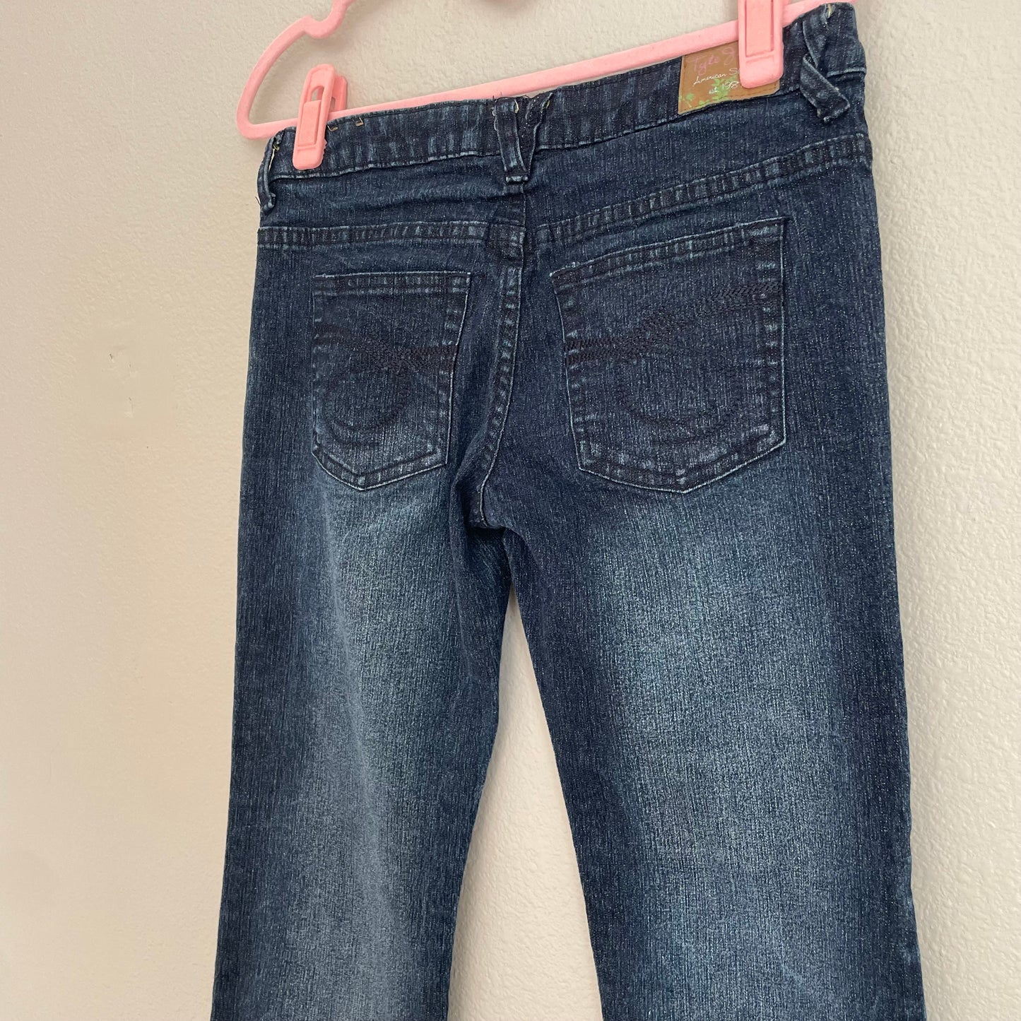 Vintage Sparkly Low Rise Jeans